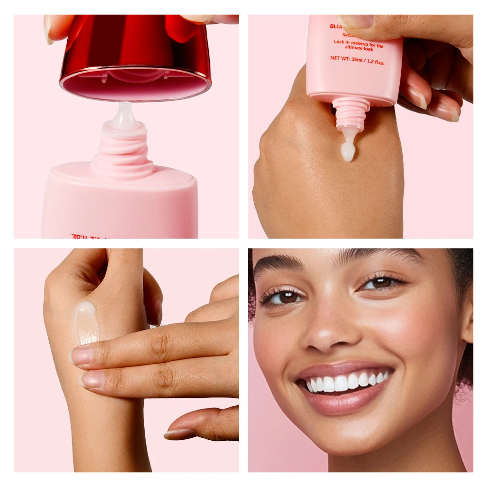 4-Piece Matte Makeup Setting and Blurring Face Base Set