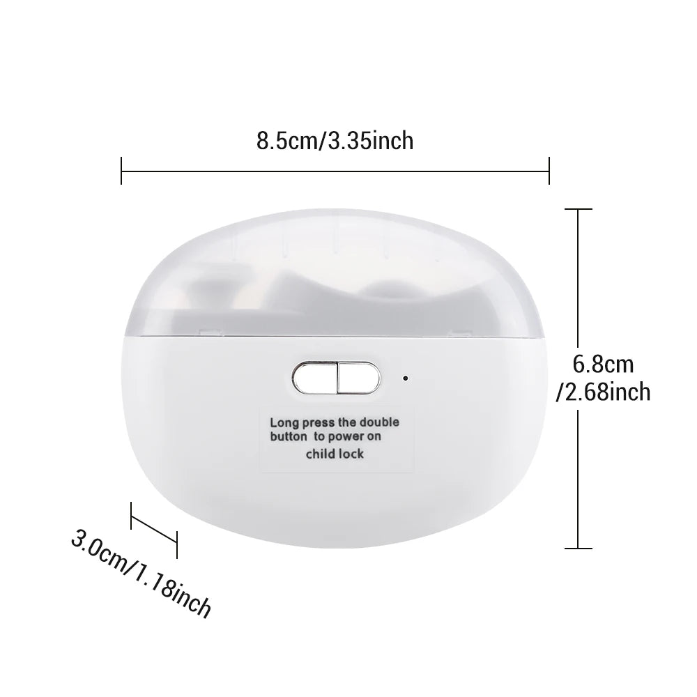 Automatic Electric Nail Trimmer with LED Light