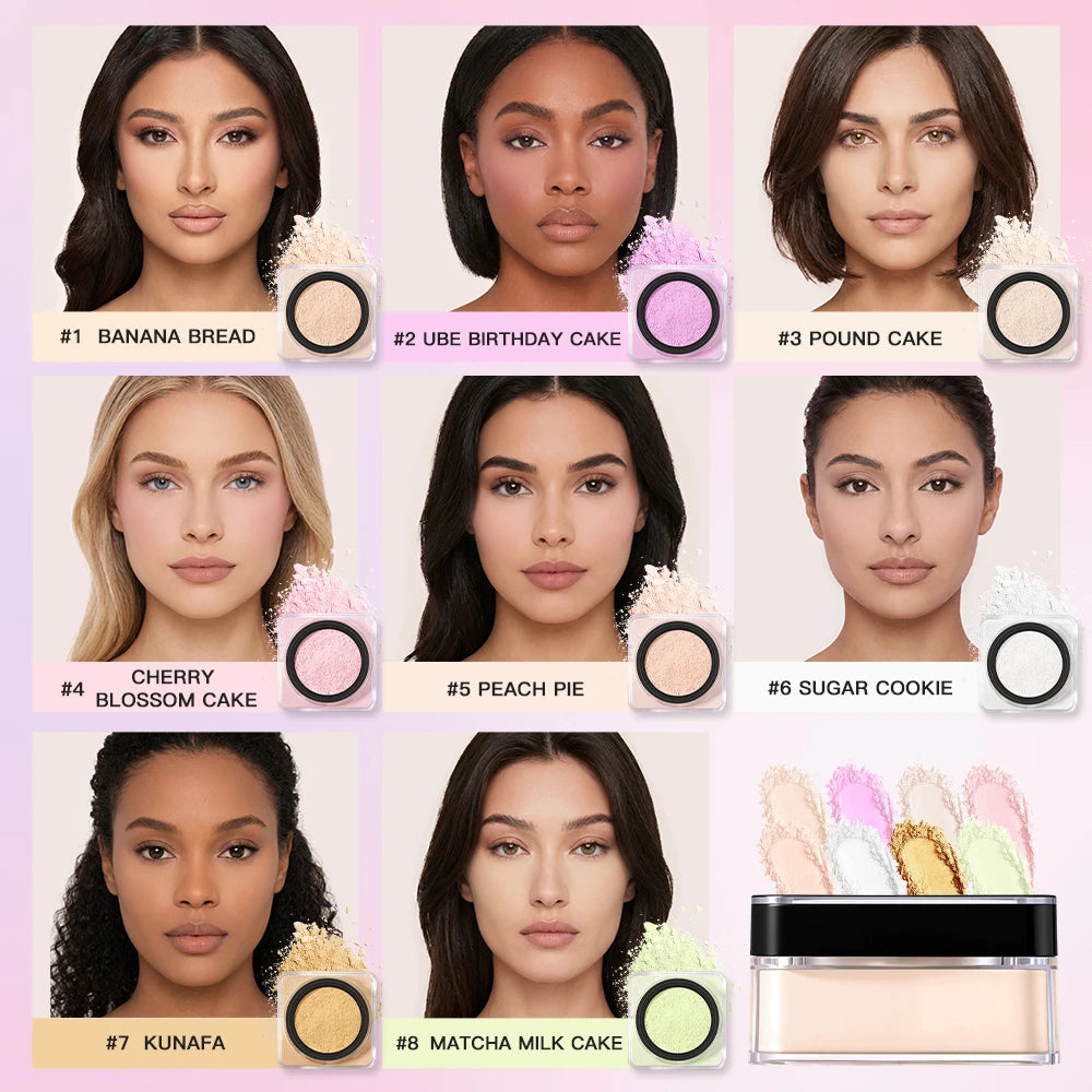 Matte Loose Setting Powder for All-Day Oil Control