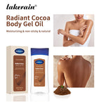 Radiant Cocoa Body Oil Gel for Deep Hydration and Glowing Skin