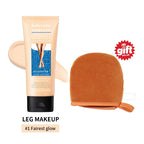 Waterproof Airbrush Leg Makeup Foundation with Applicator Glove