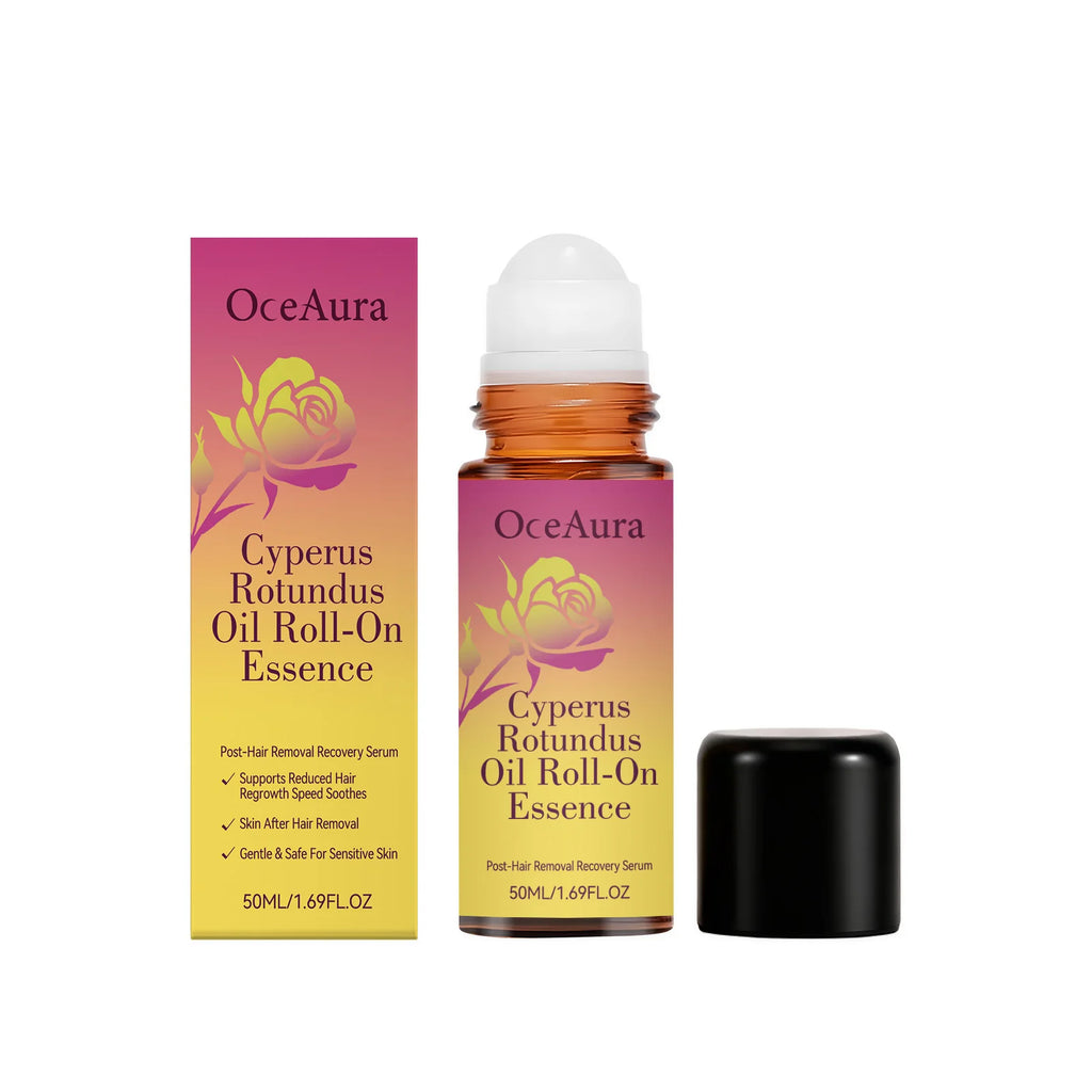 Cyperus Rotundus Roll-On Oil for Post-Hair Removal Skin Soothing