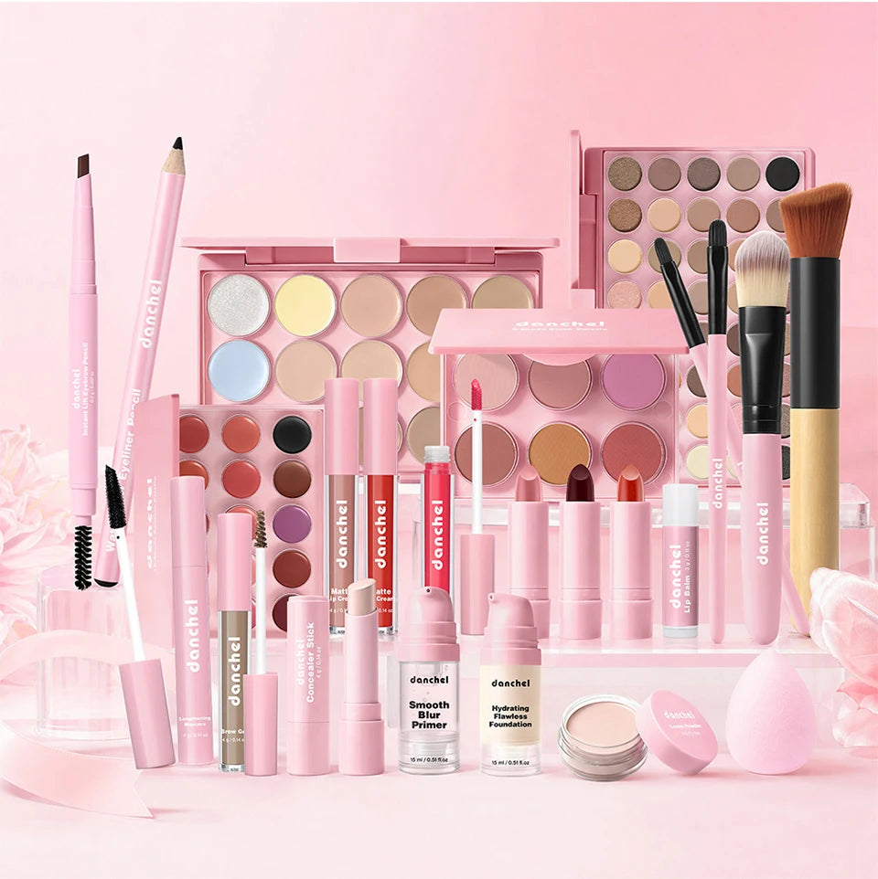 All-in-One Professional Makeup Set for Beginners and Travel