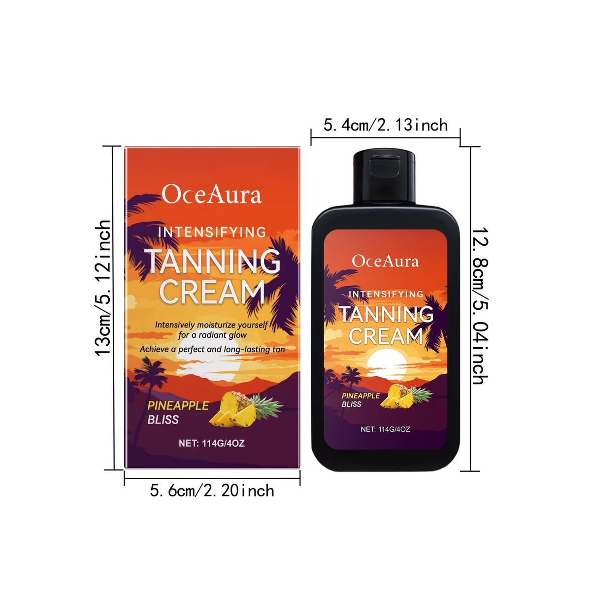 Intensifying Tanning Accelerator Cream for Sunbeds and Outdoor Use