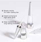 Instant Hydrating Lip Plumper Gloss for Fuller Looking Lips