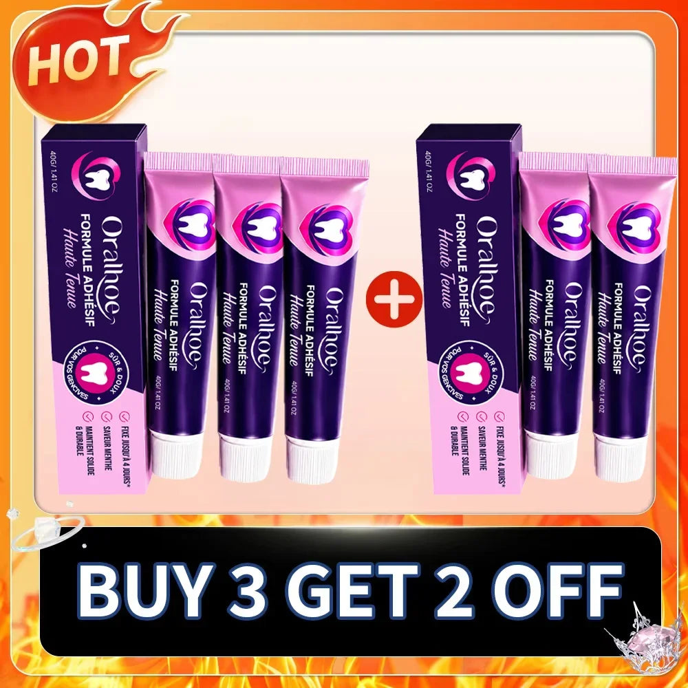 Soft Silicone Denture Stabilizing and Reline Adhesive
