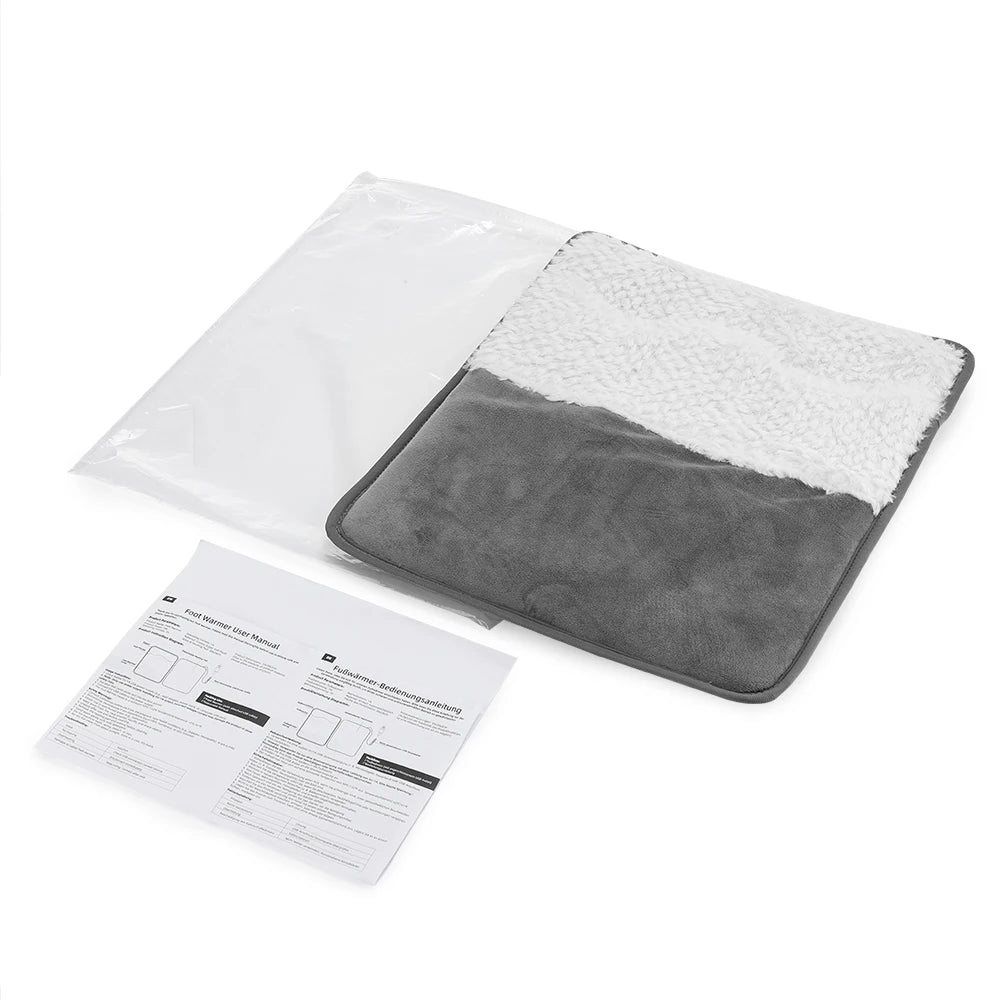 USB Washable Electric Heated Foot Warmer Mat