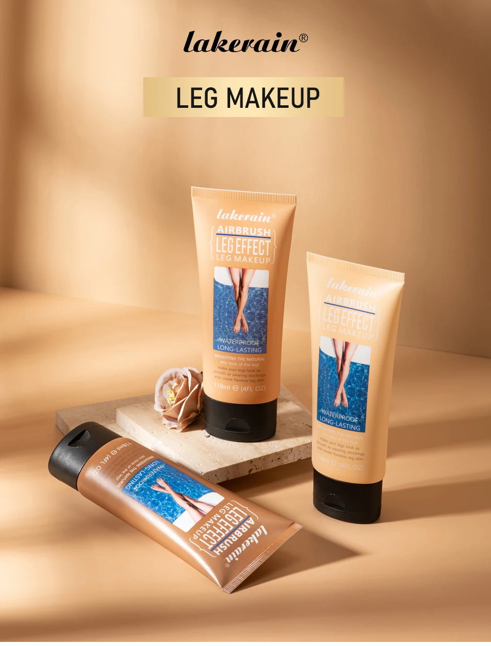 Waterproof Body and Leg Makeup Foundation