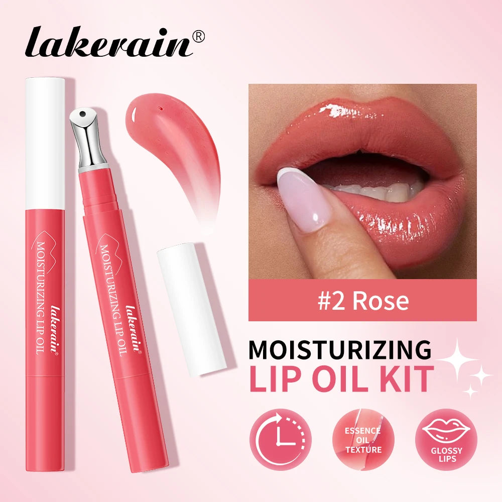 Moisturizing Lip Oil Serum for Hydrated Smooth Lips