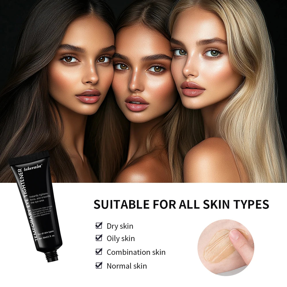 Instant Temporary Eye Tightening and Smoothing Cream