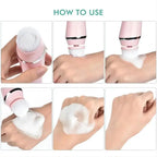 4-in-1 Electric Rotating Facial Cleansing and Massage Brush