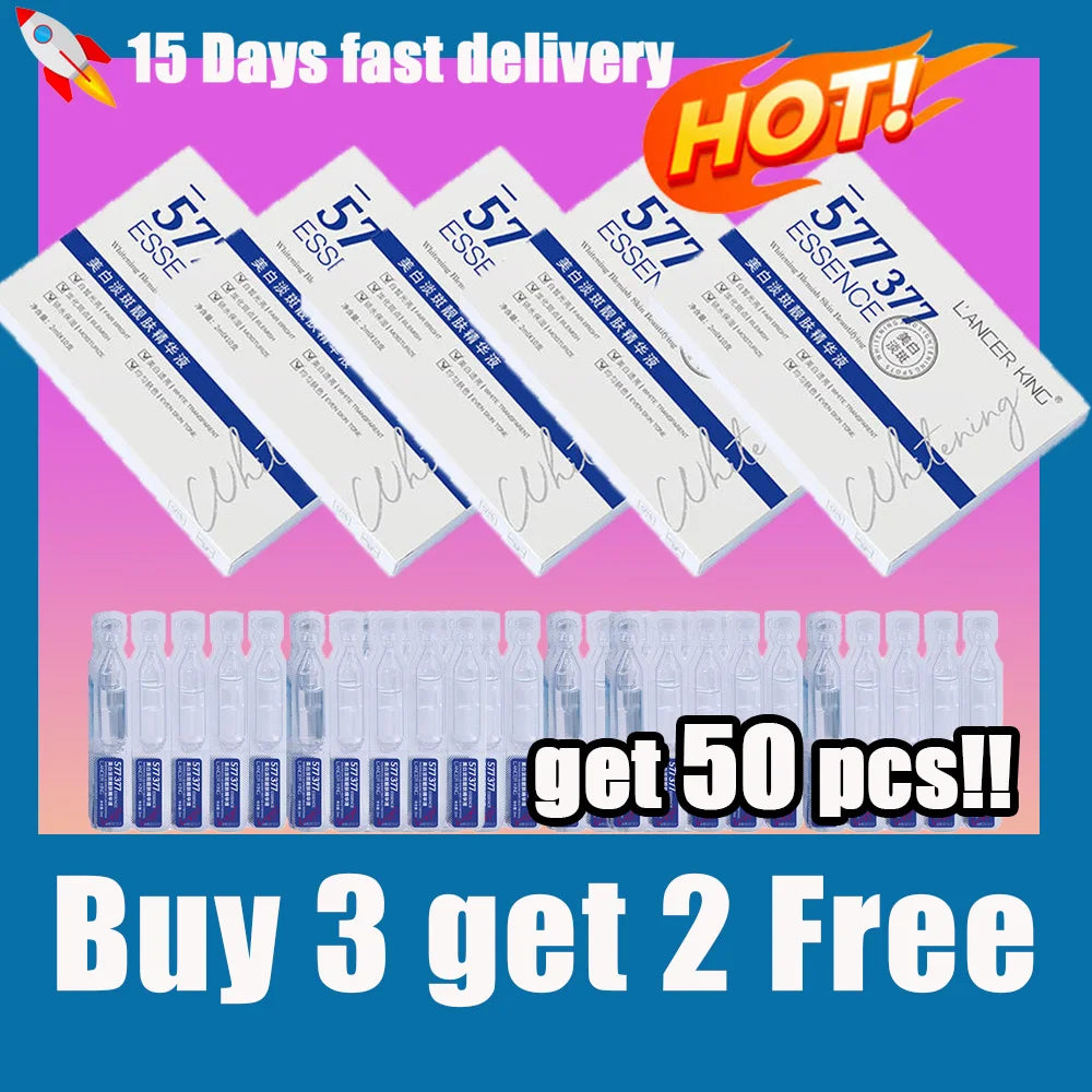 Brightening and Blemish Removing Facial Serum Ampoules