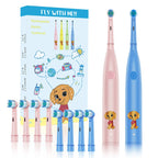 Rechargeable Rotating Electric Toothbrush for Kids