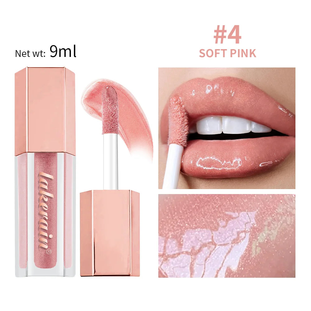 Moisturizing Shimmer Lip Gloss for Plump Hydrated Lips - 25