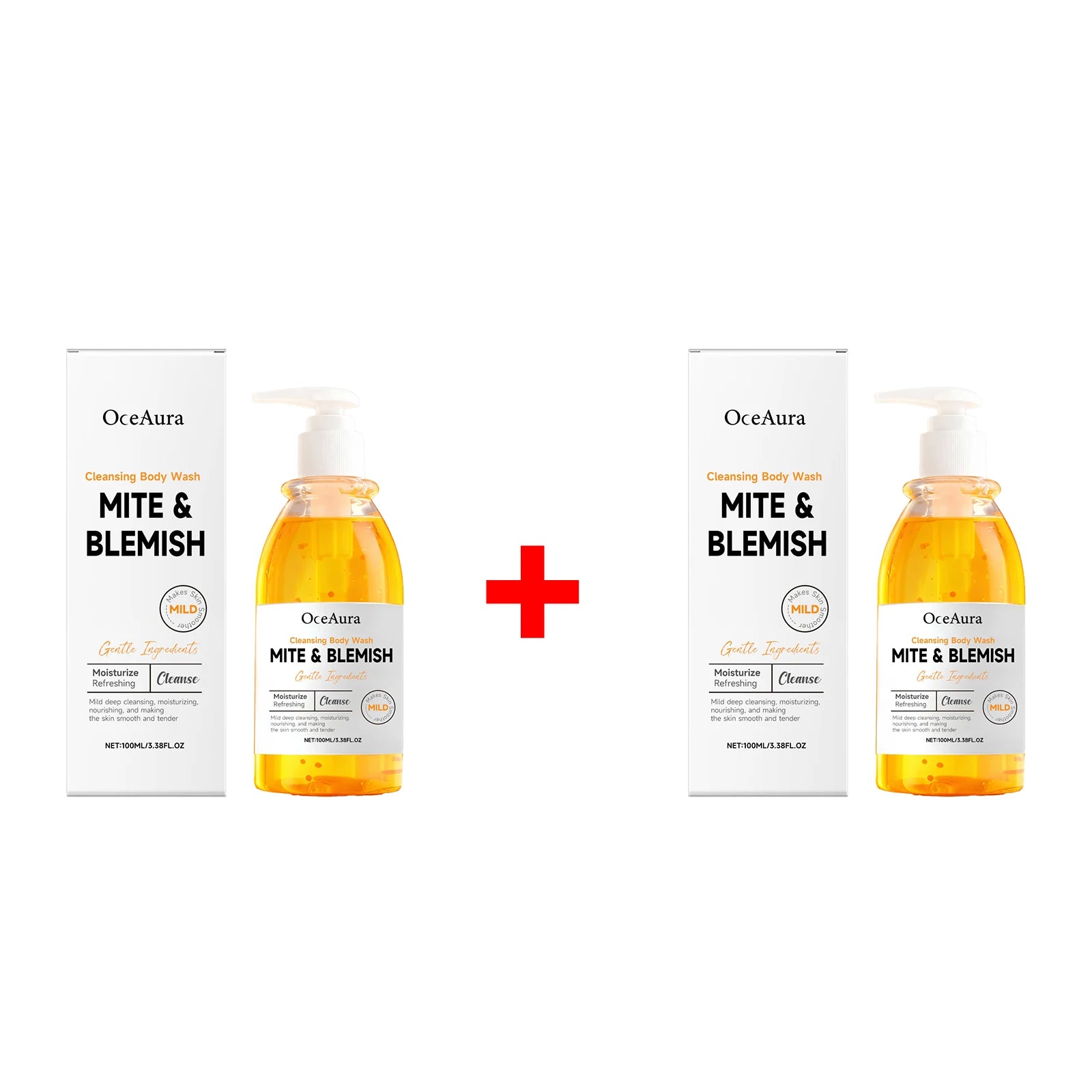 Anti-Mite and Acne Control Cleansing Body Wash - 14
