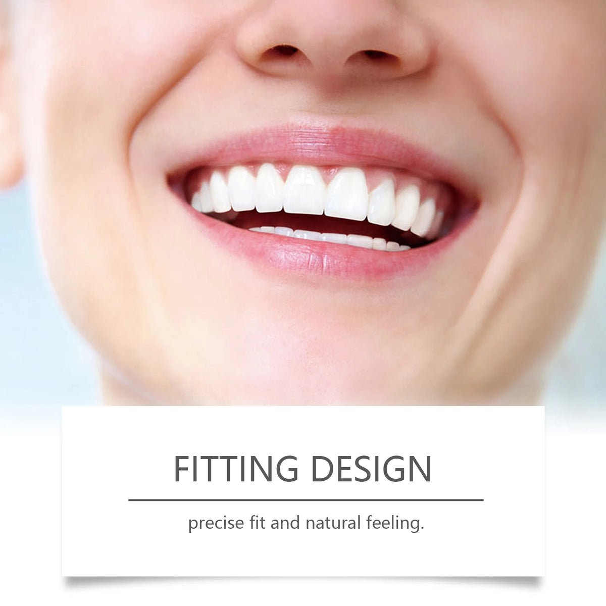 Instant Cosmetic Dental Veneers Kit for Upper and Lower Teeth