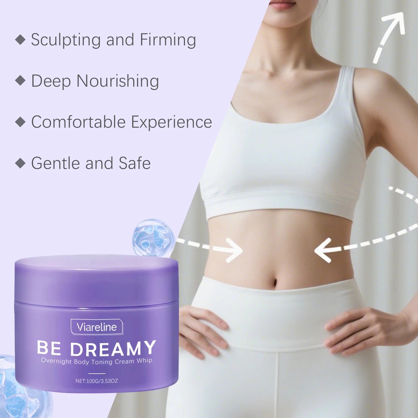 Firming and Tightening Body Toning Cream - 10
