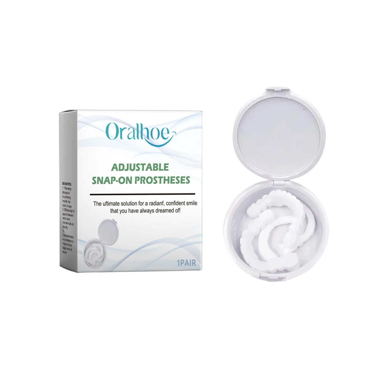 Adjustable Snap-On Dentures for Smile Makeover