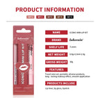 3-Piece Waterproof Matte Lipstick and Lip Liner Makeup Set