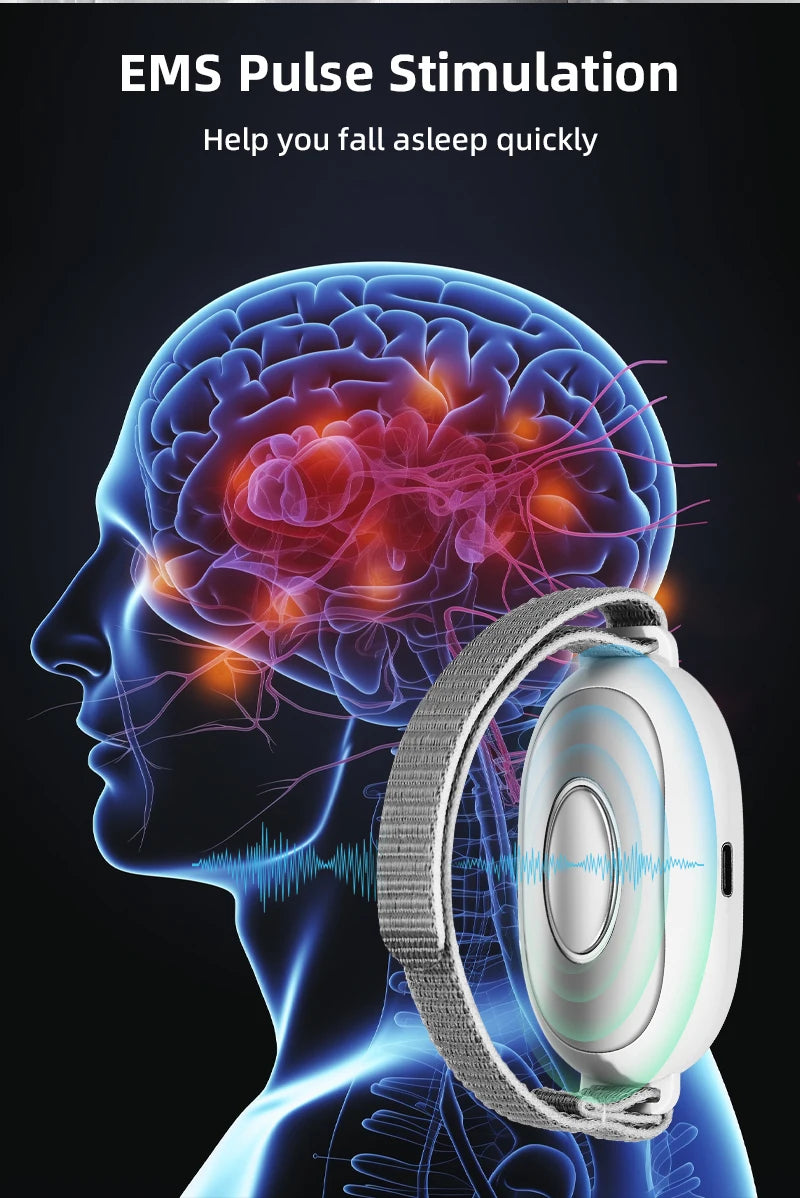 Microcurrent Handheld Sleep Aid Device for Anxiety and Insomnia