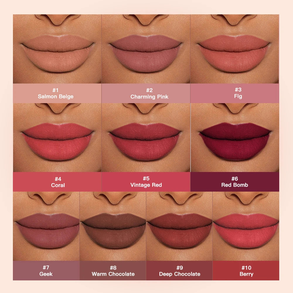 Velvet Matte 2-in-1 Lip and Cheek Tint for Soft Natural Finish