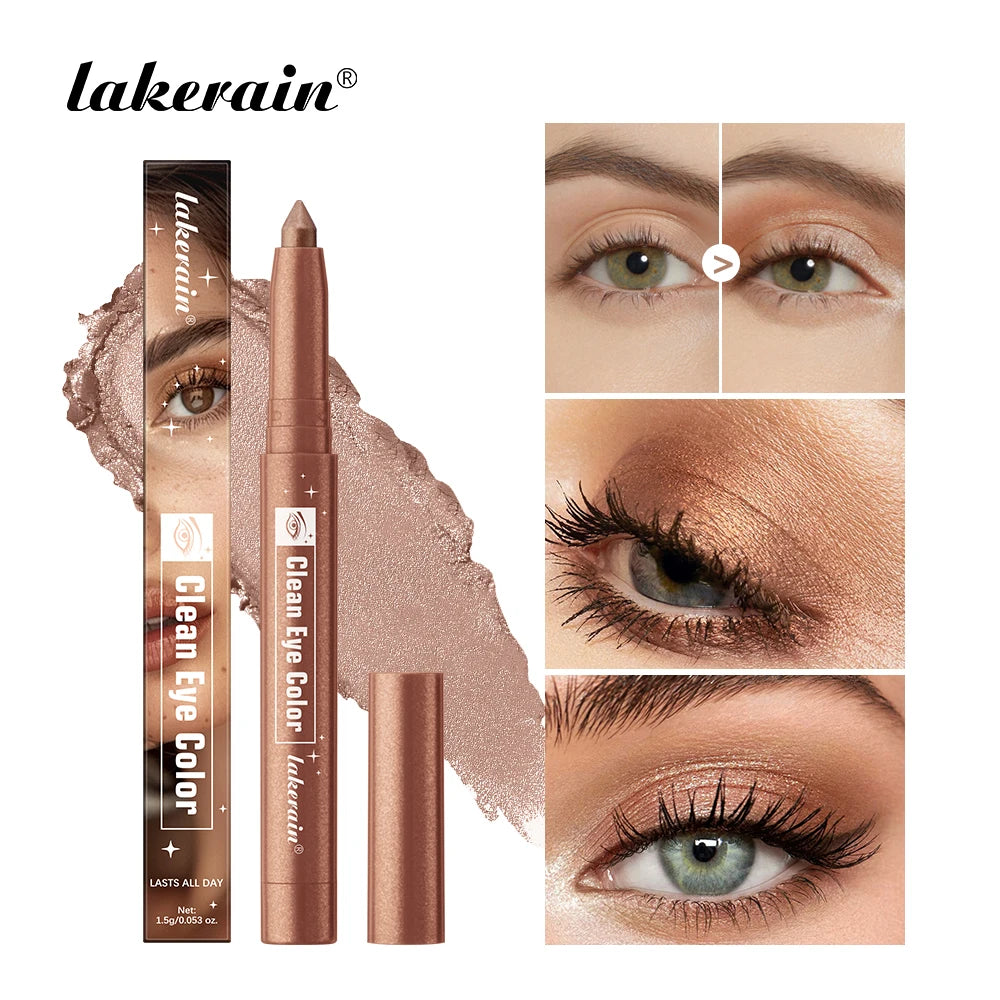 Long-Lasting Waterproof Eyeshadow Pencil Crayon