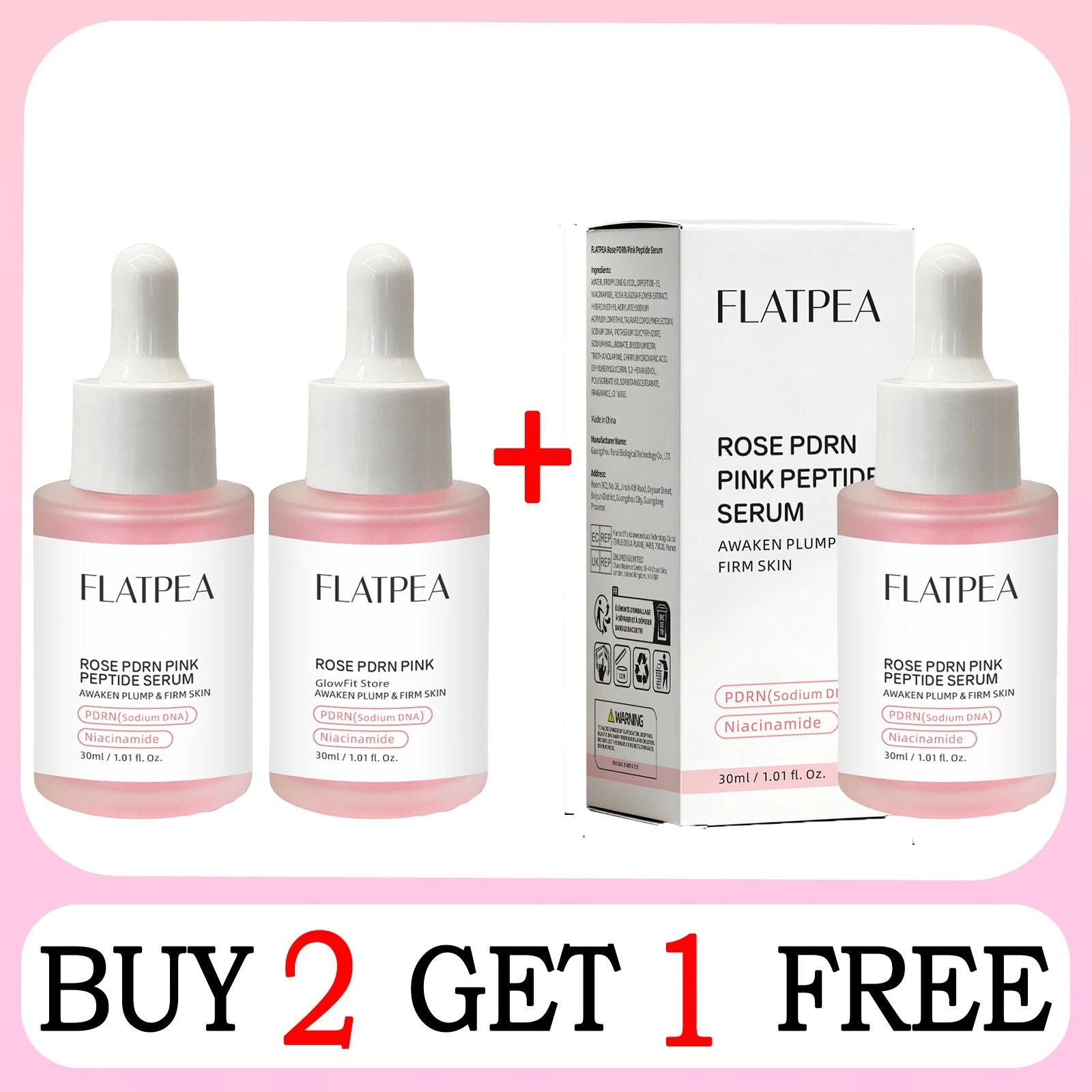 Collagen PDRN Peptide Facial Serum for Hydrating and Brightening Skin - 11