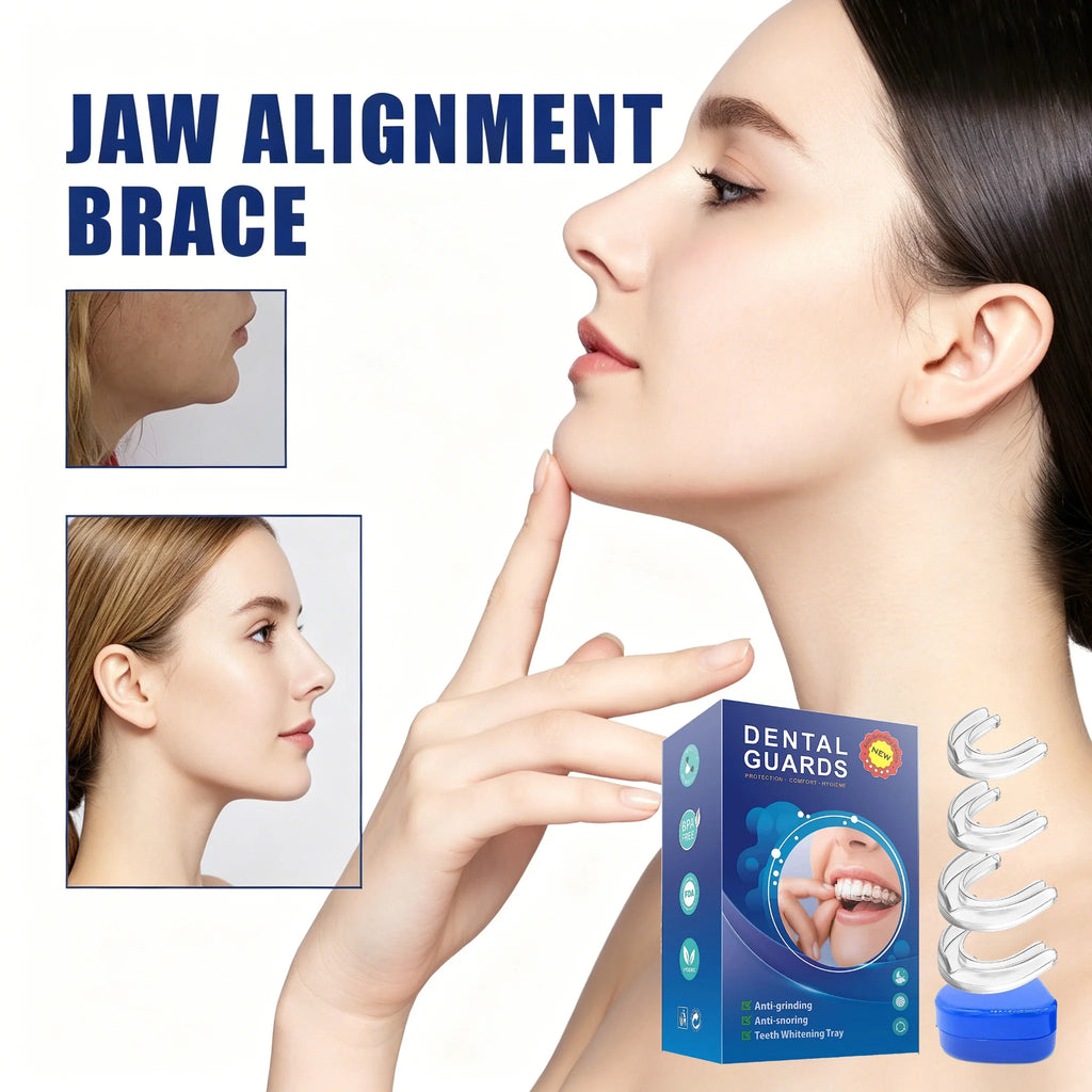 Adjustable Jaw Alignment and Teeth Straightening Orthodontic Brace