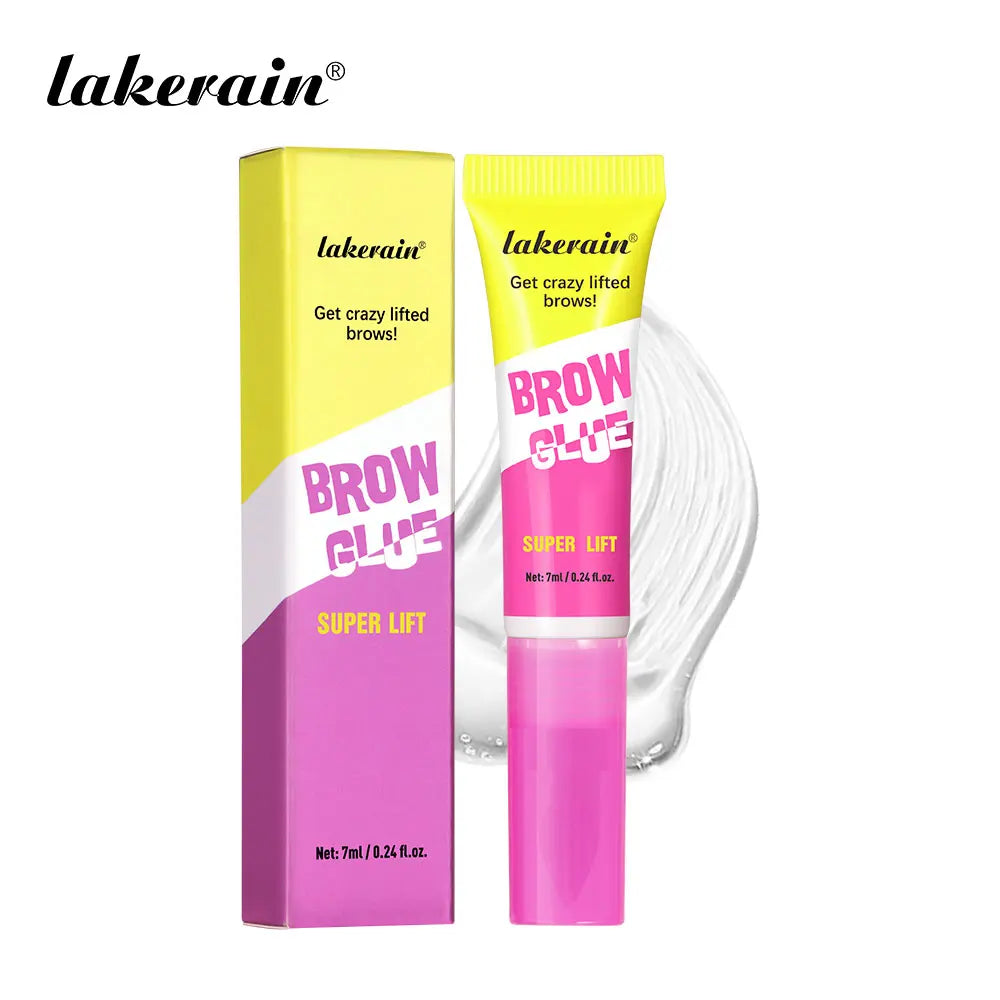 Long-Lasting Brow Lamination Styling Glue with Precision Comb