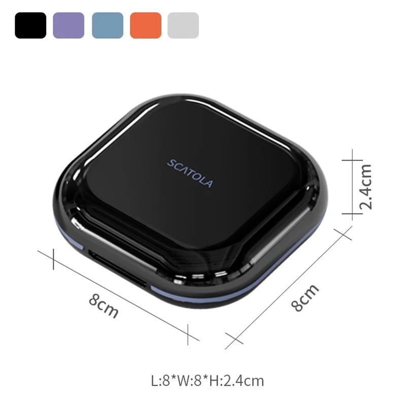 Portable Orthodontic Aligner and Retainer Storage Case