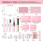 All-in-One Professional Makeup Set for Beginners and Travel