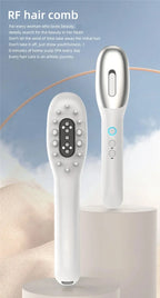 Electric EMS Scalp Massager and Hair Oil Applicator Comb
