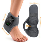 Cordless Heated Ankle Massager with Vibration Therapy