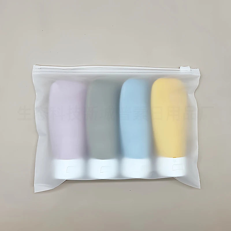 Leak-Proof Silicone Travel Bottles for Toiletries