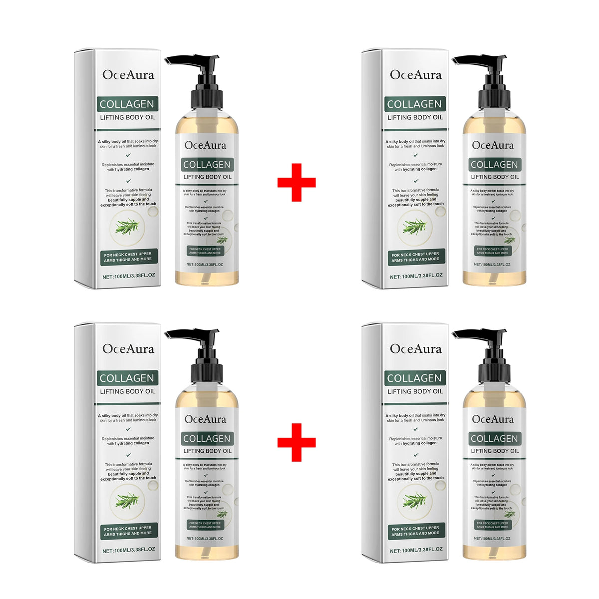 Collagen Body Firming and Hydrating Massage Oil
