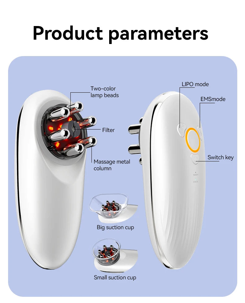 Electric Body and Face Sculpting Cellulite Massager