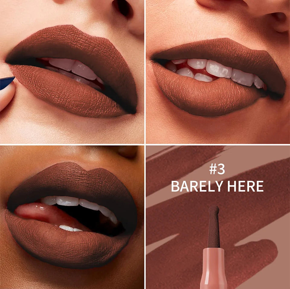 Waterproof Sculpting Ballpoint Felt Tip Lip Liner Stain