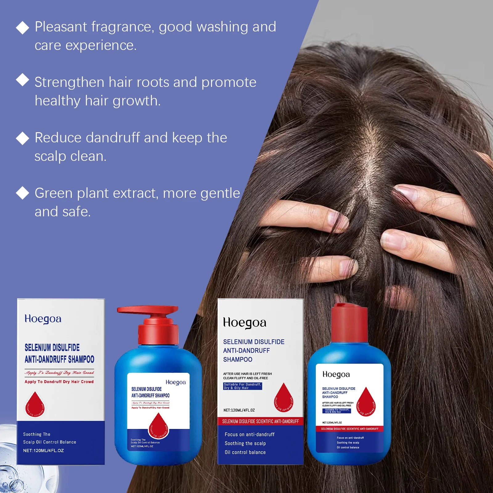Selenium Disulfide Anti-Dandruff Scalp Treatment Shampoo - 19