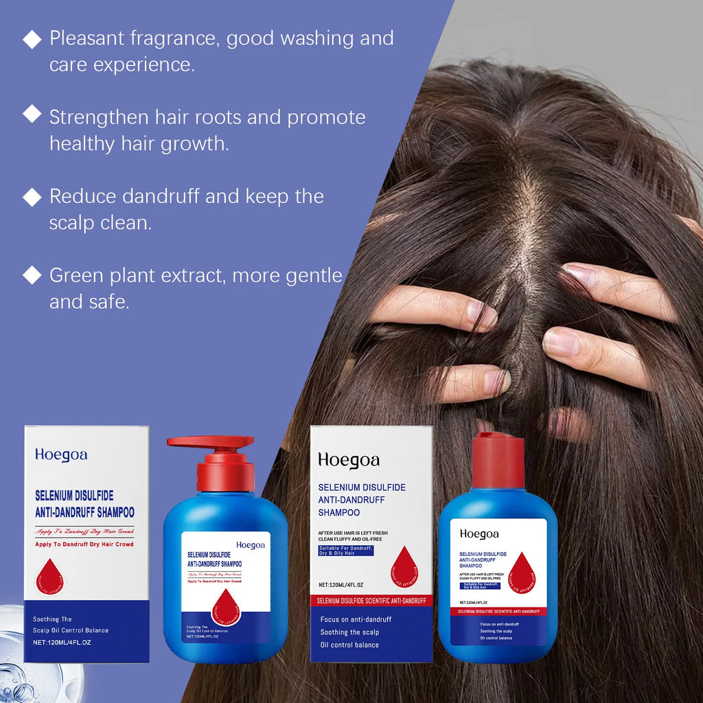 Selenium Disulfide Anti-Dandruff Scalp Treatment Shampoo