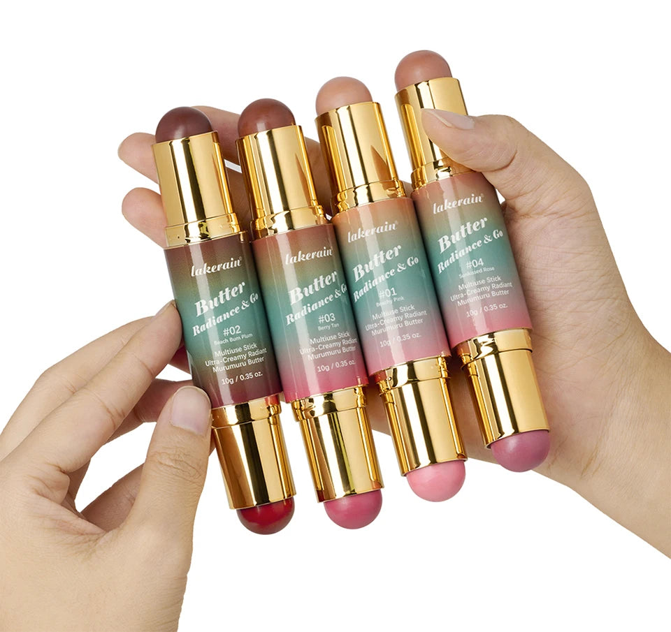 2-in-1 Dual Ended Bronzer and Blush Makeup Stick - 20