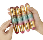 2-in-1 Dual Ended Bronzer and Blush Makeup Stick