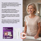 Comfort Fit Cosmetic Silicone Dentures for Upper and Lower Teeth
