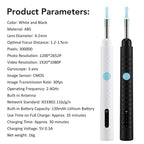 Visual Ear Wax Cleaner with HD Camera and Tweezers