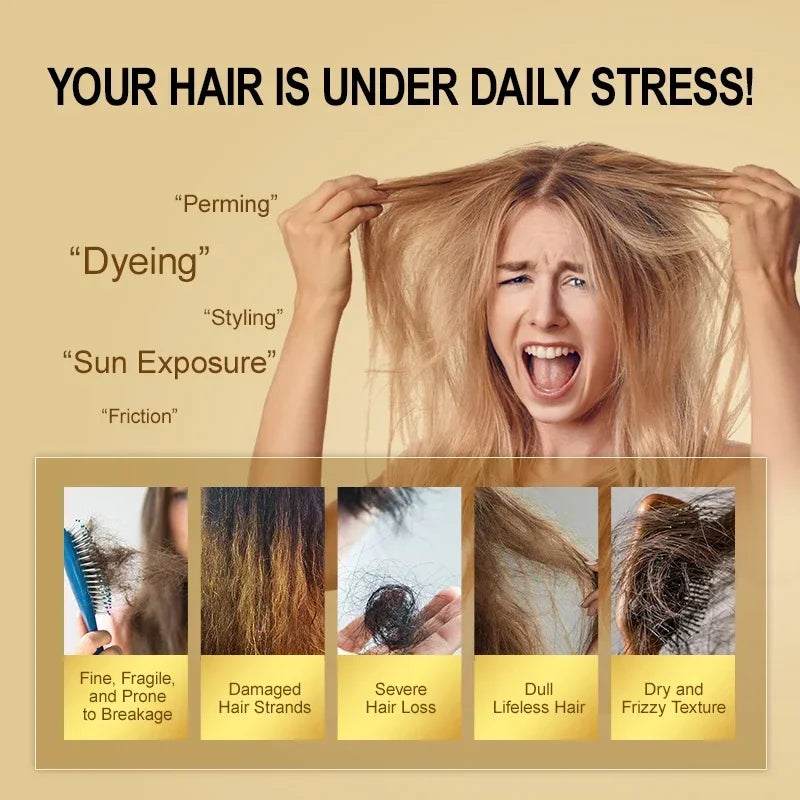 Amino Acid Revitalizing Hair Oil for Frizz Control and Shine