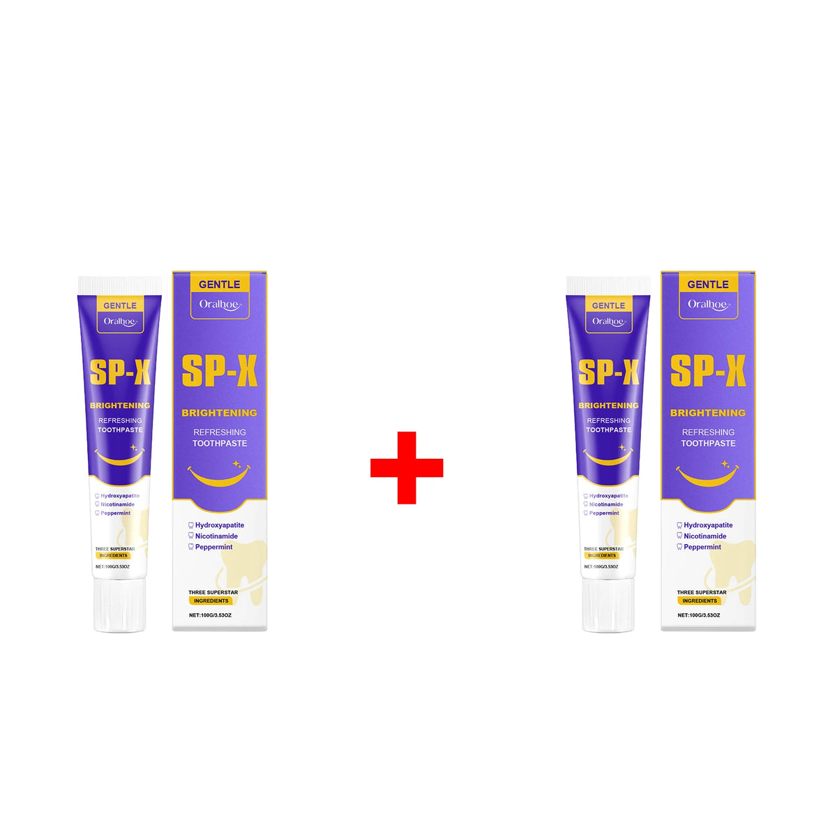 Brightening Toothpaste for Teeth Whitening and Stain Removal