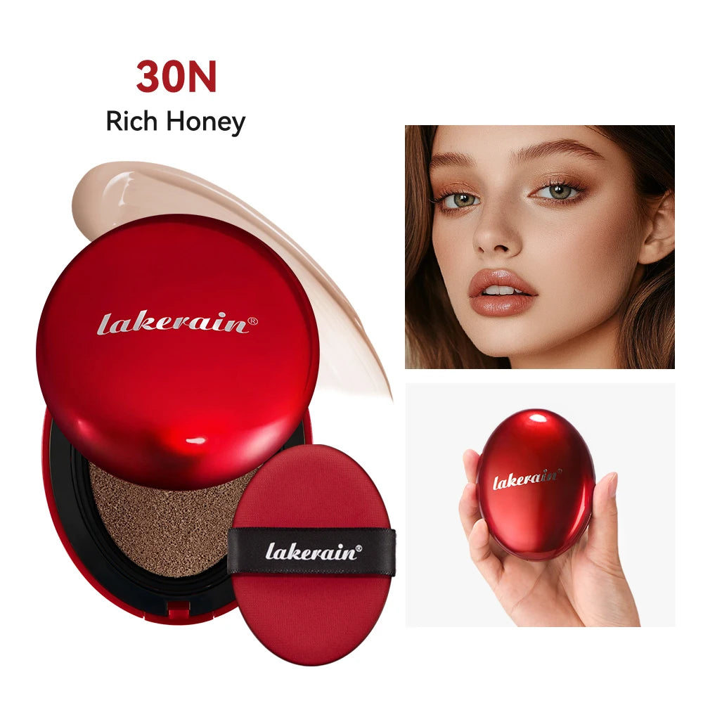 Waterproof Full Coverage Cushion Foundation with Sun Protection