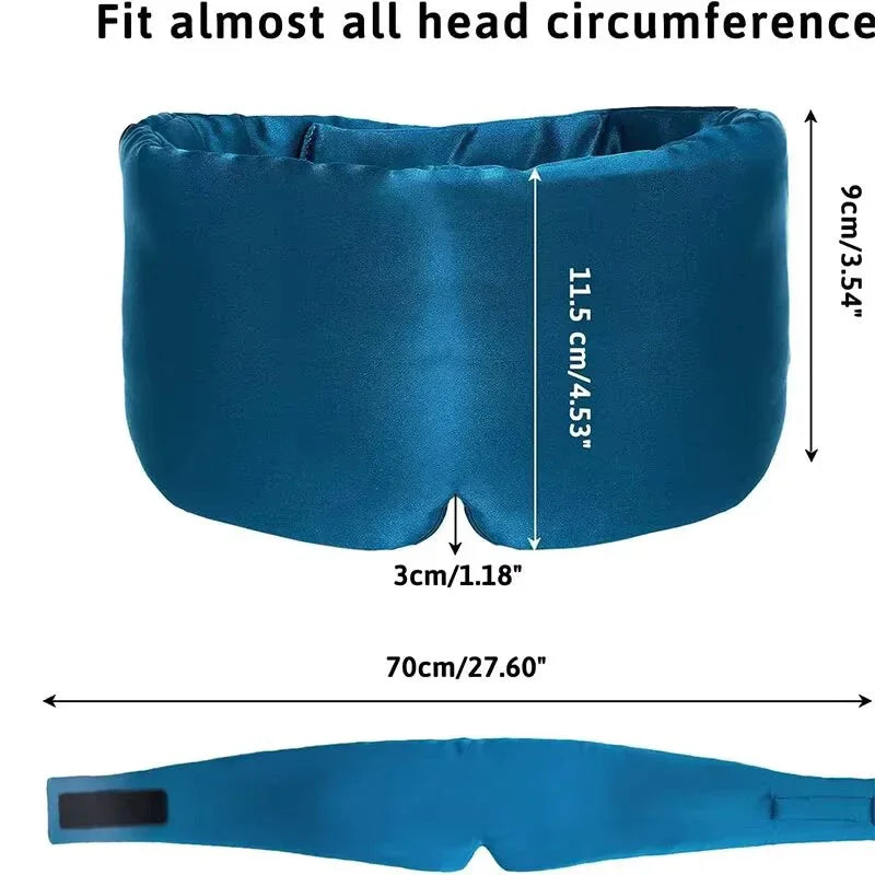 Silk Sleep Mask for Total Light Blocking and Comfortable Rest - 15