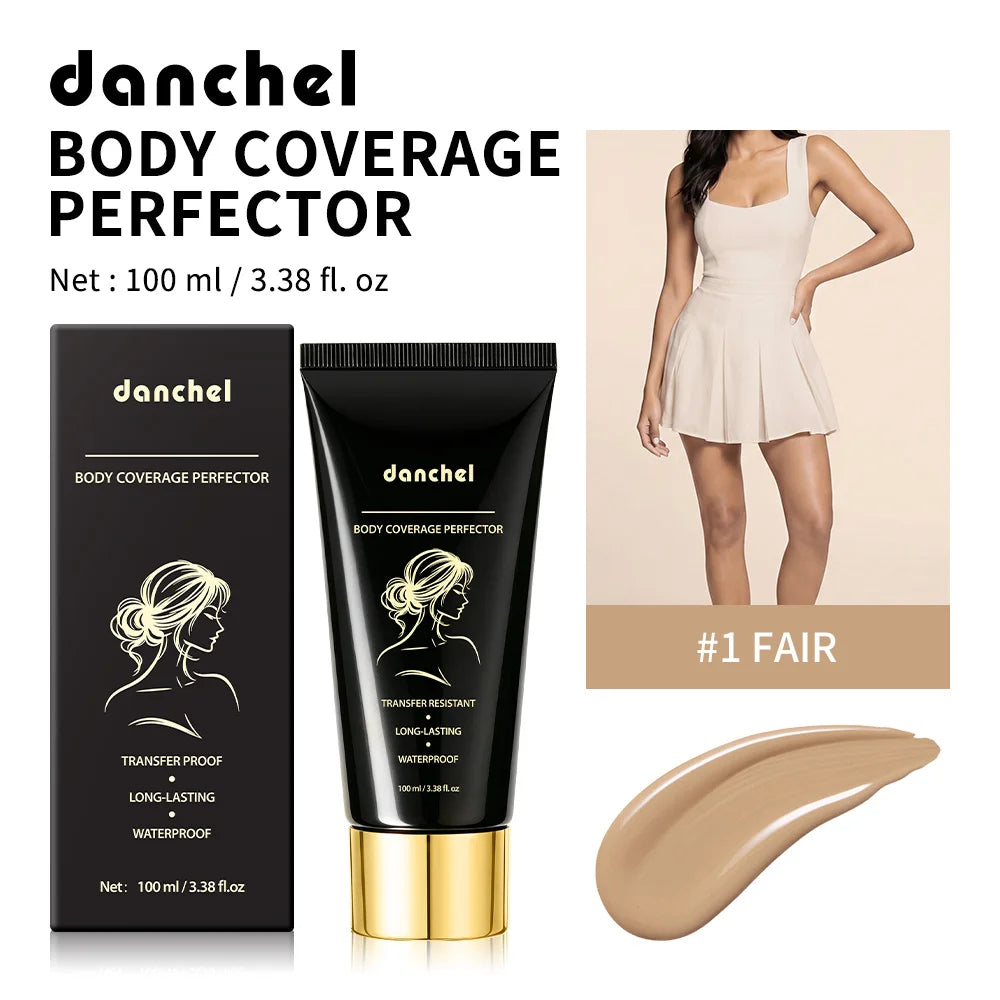Waterproof Full Coverage Body Concealer for Tattoos and Scars