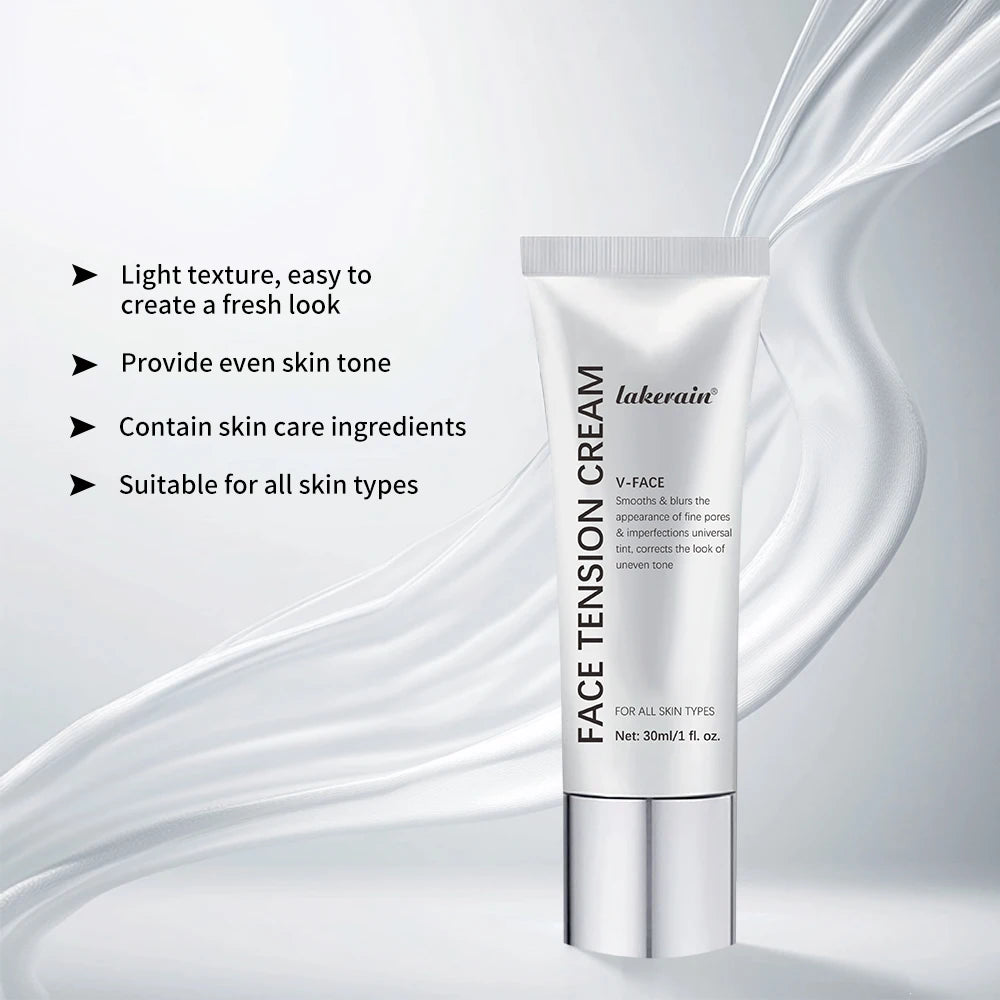 Instant Firming Face Tension Cream for Smooth Makeup Base