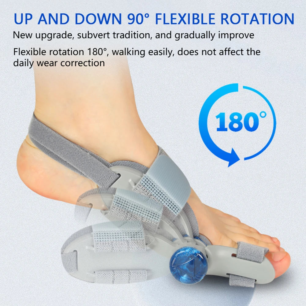 Adjustable Bunion Corrector and Toe Straightener for Foot Alignment